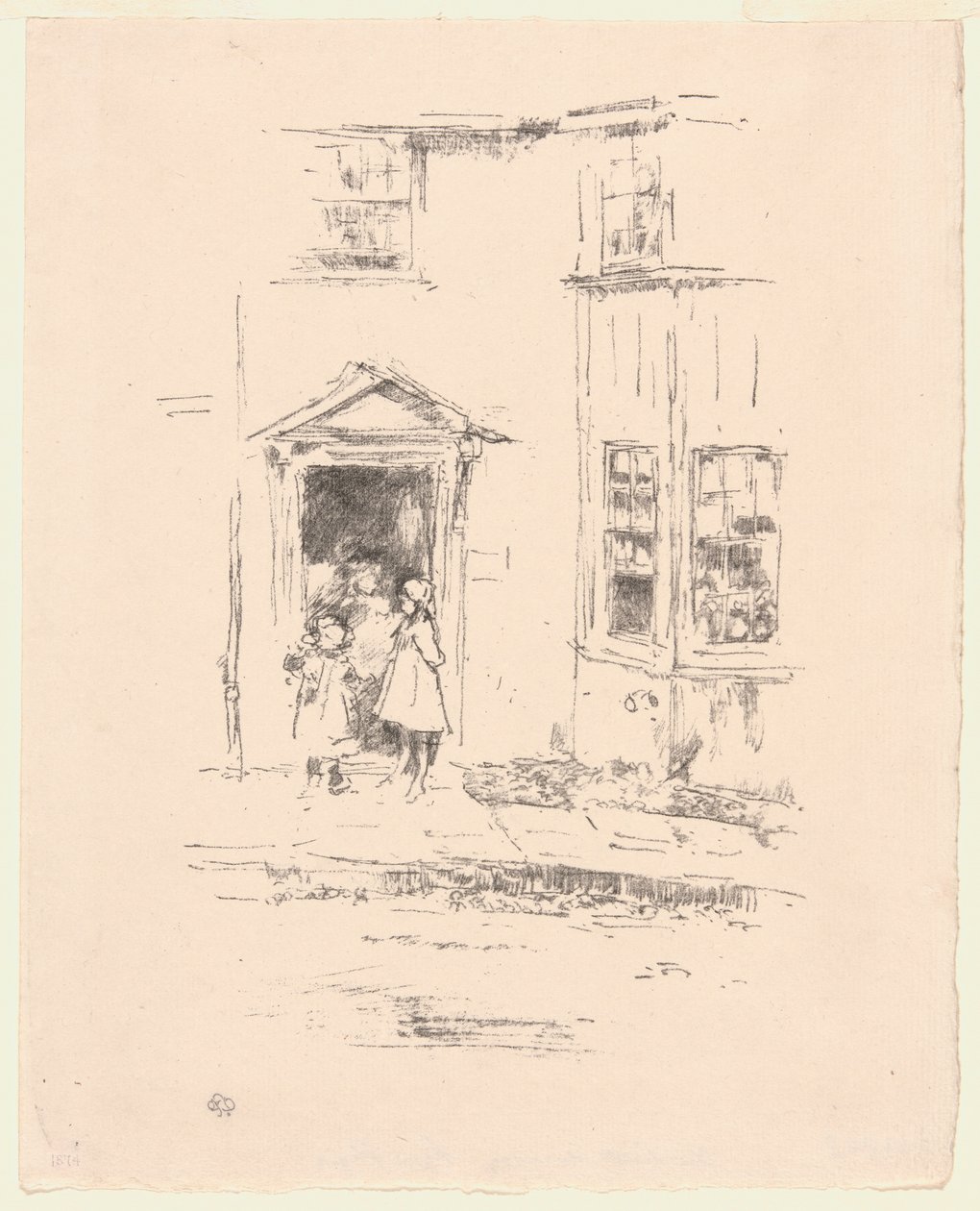 La petite porte, Lyme Regis - James Abbott McNeill Whistler