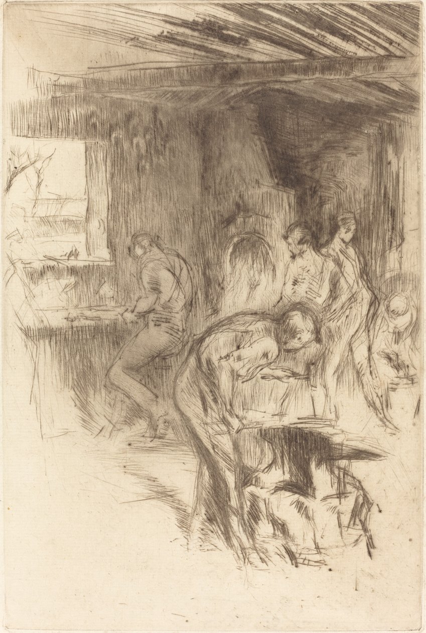 La petite forge - James Abbott McNeill Whistler
