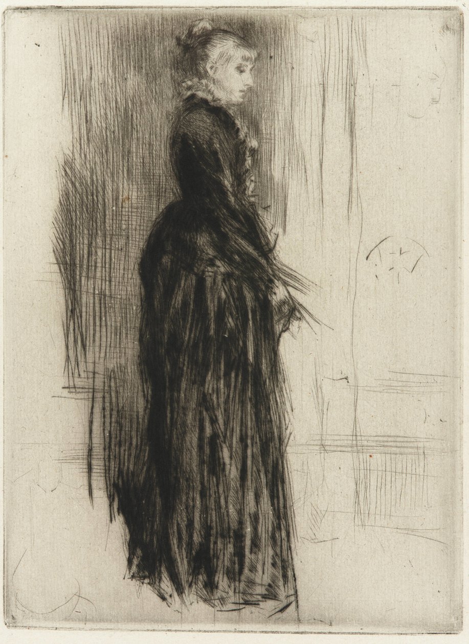 La petite robe de velours - James Abbott McNeill Whistler