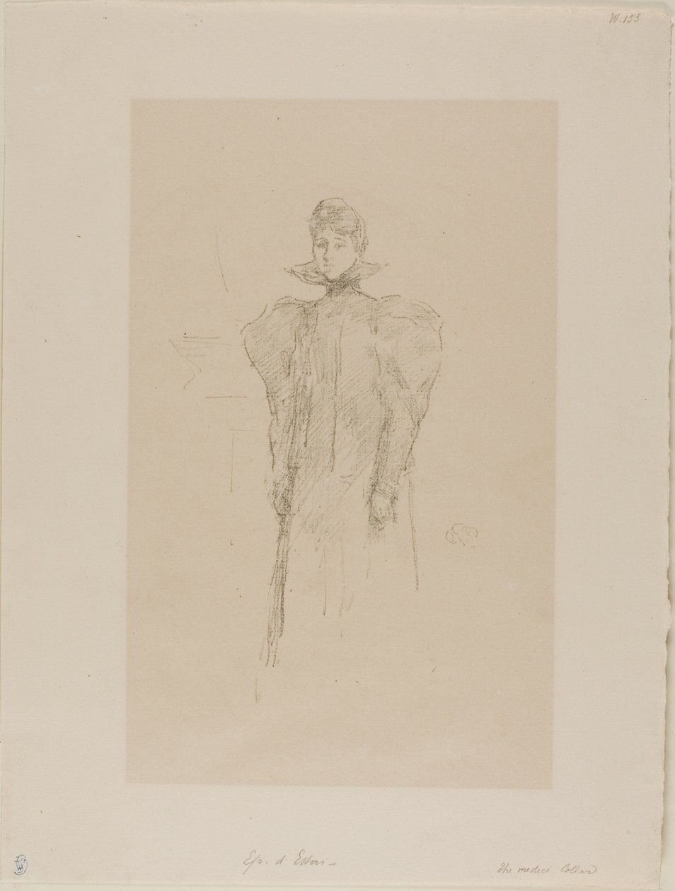 Le Collier Médicis - James Abbott McNeill Whistler