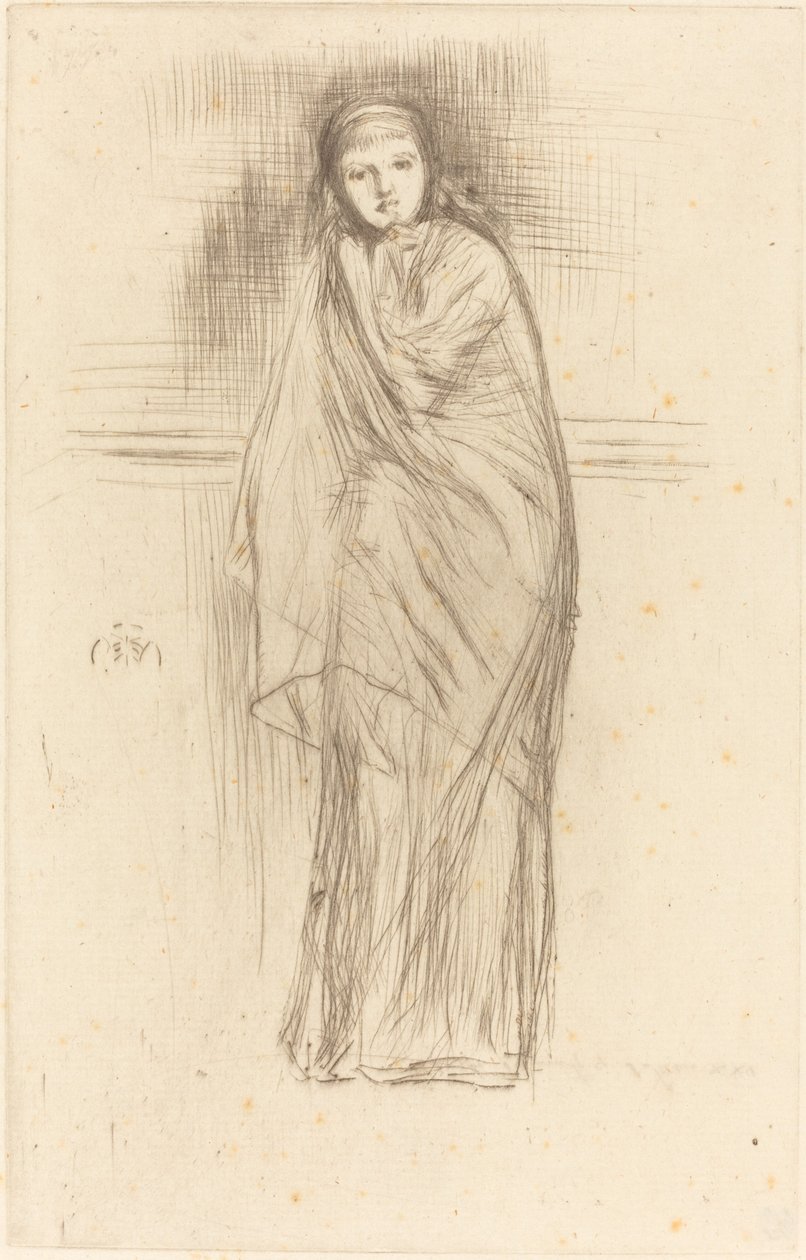 Le modèle se reposant - James Abbott McNeill Whistler