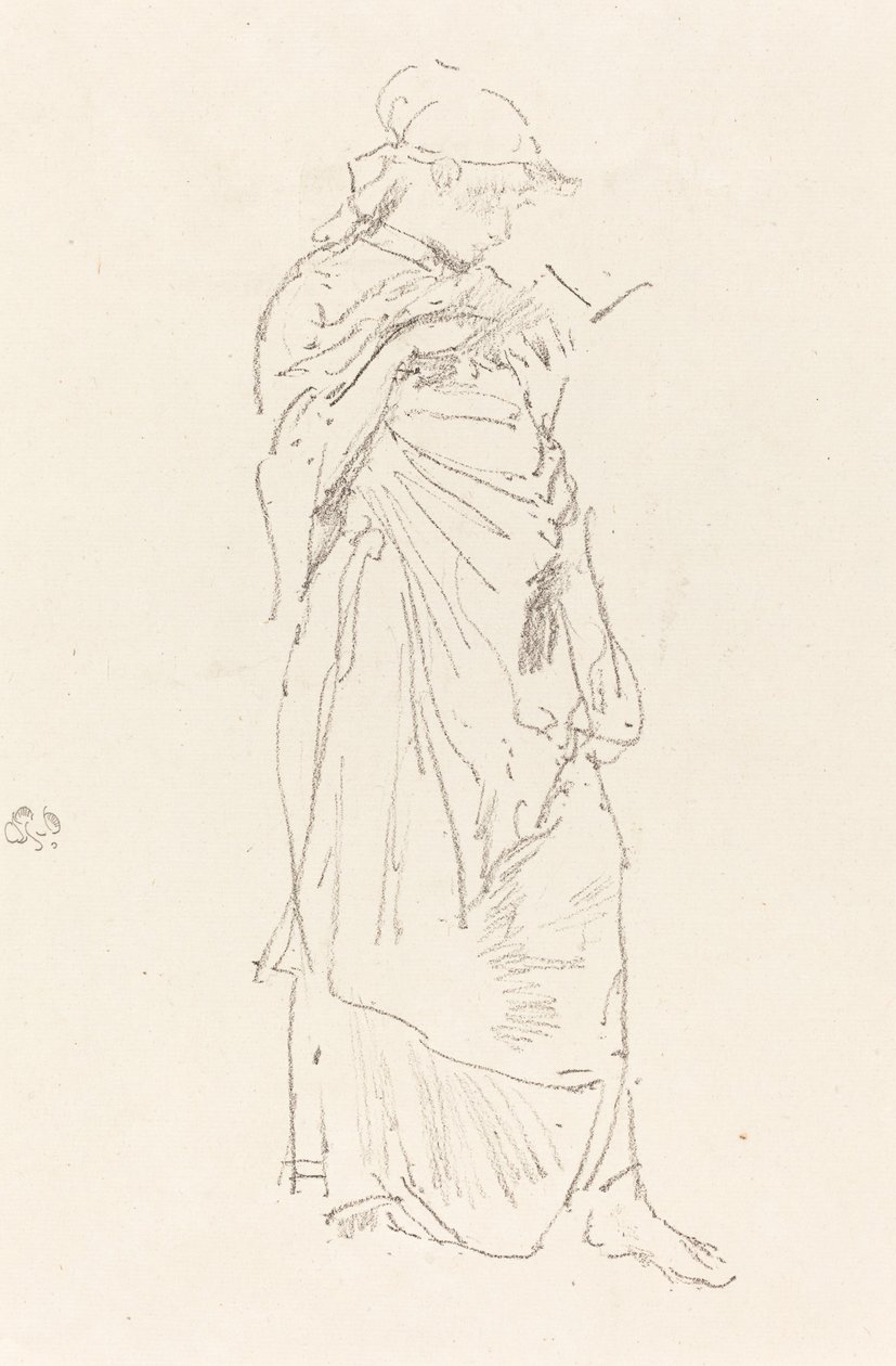 Le Roman : Fille lisant - James Abbott McNeill Whistler