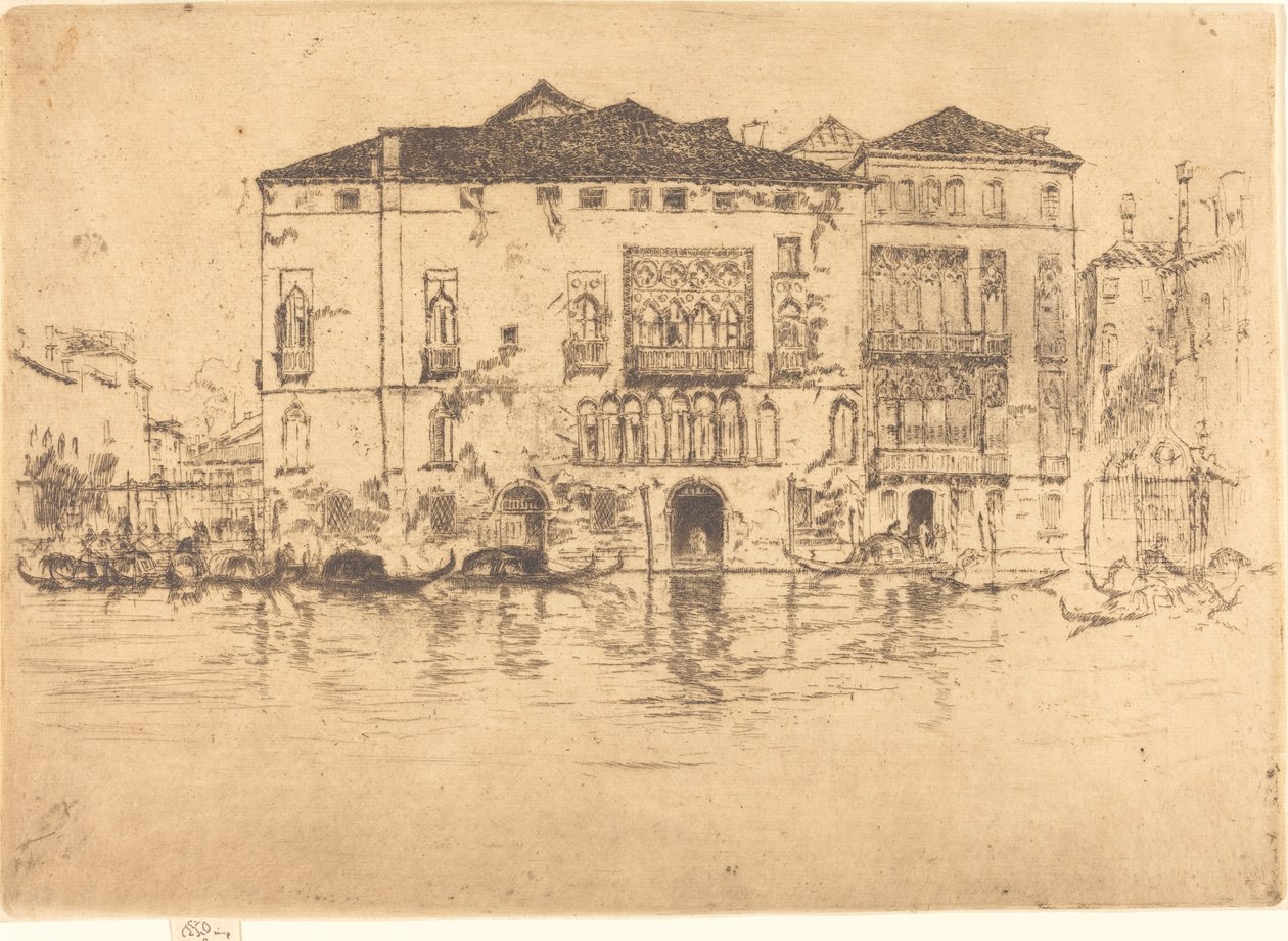 Les palais - James Abbott McNeill Whistler