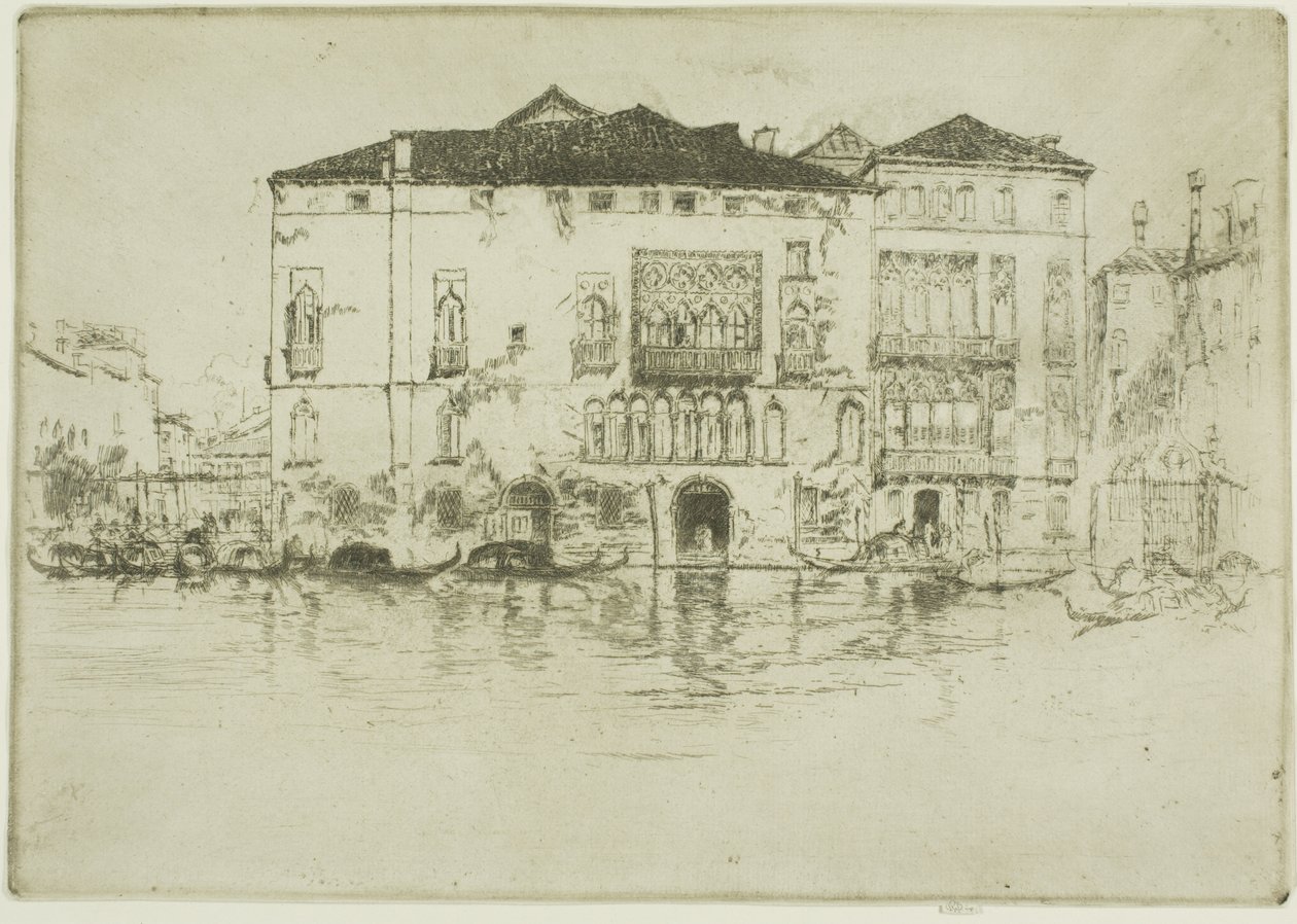 Les palais - James Abbott McNeill Whistler