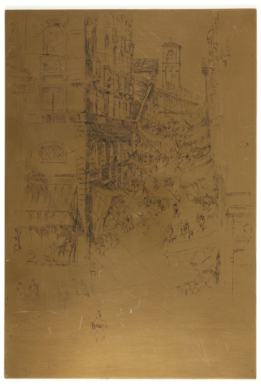 Le Rialto - James Abbott McNeill Whistler