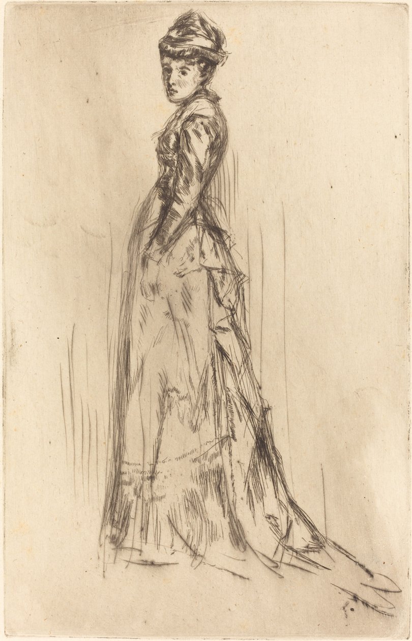 La robe de soie - James Abbott McNeill Whistler
