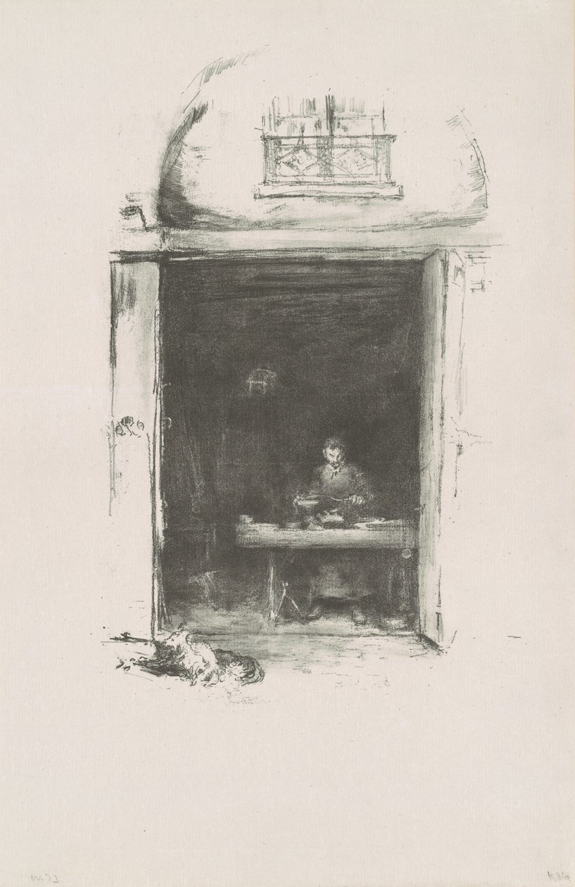 Le Forgeron, Passage du Dragon - James Abbott McNeill Whistler