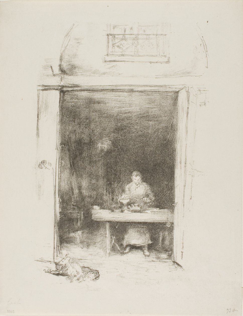 Le forgeron, Passage du Dragon - James Abbott McNeill Whistler