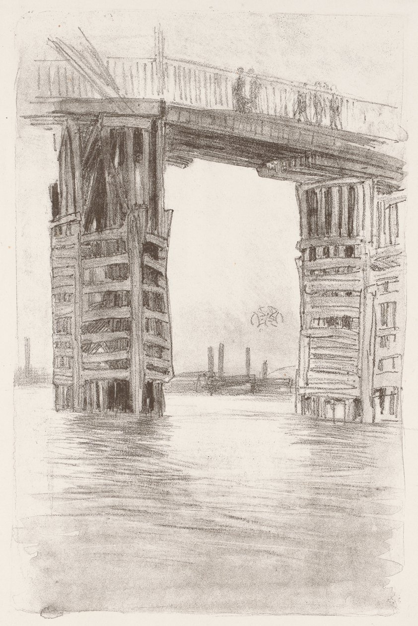 Le grand pont - James McNeill Whistler