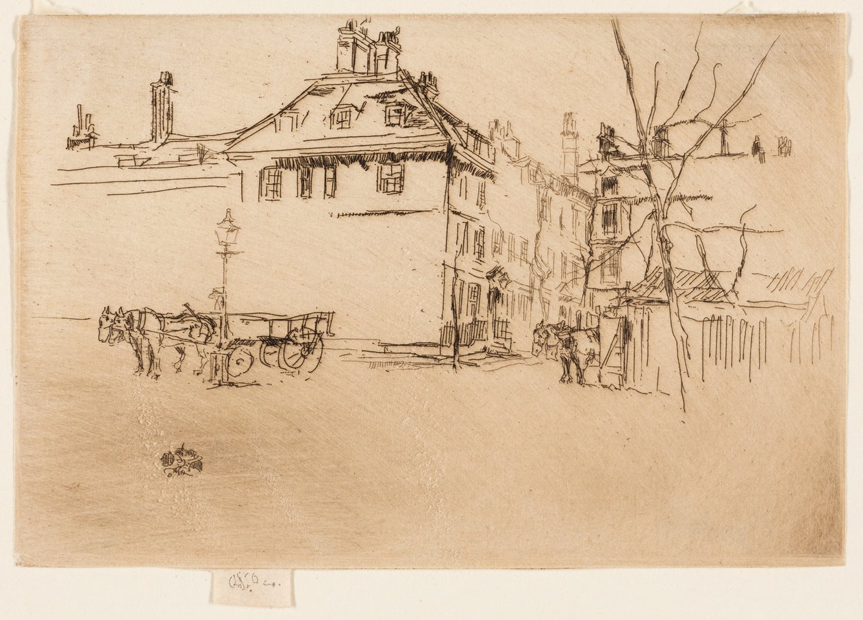 Le Temple - James Abbott McNeill Whistler
