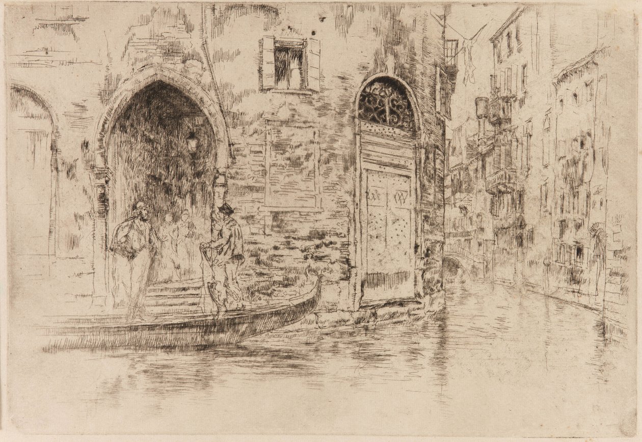 Les deux portes - James Abbott McNeill Whistler