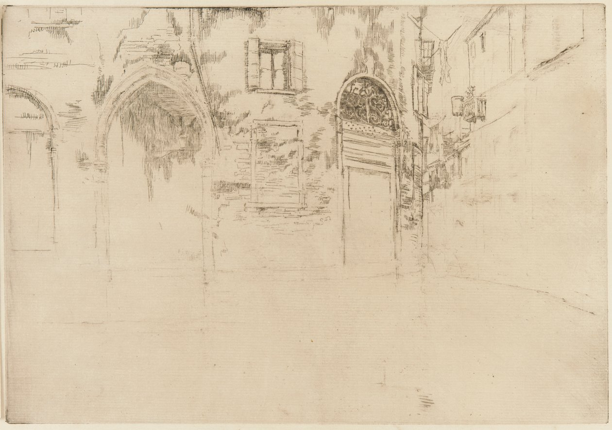 Les deux portes - James Abbott McNeill Whistler