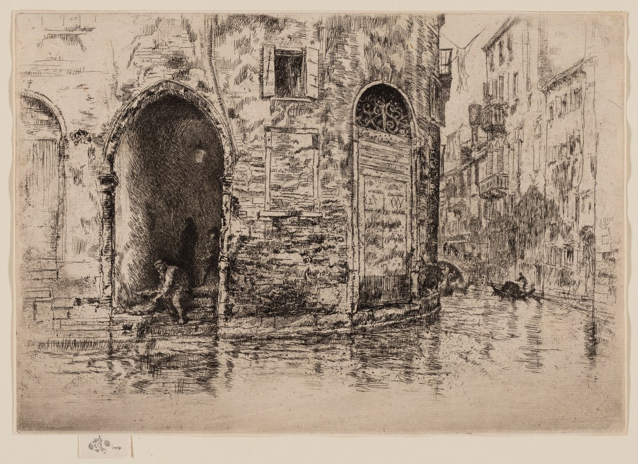 Les deux portes - James Abbott McNeill Whistler