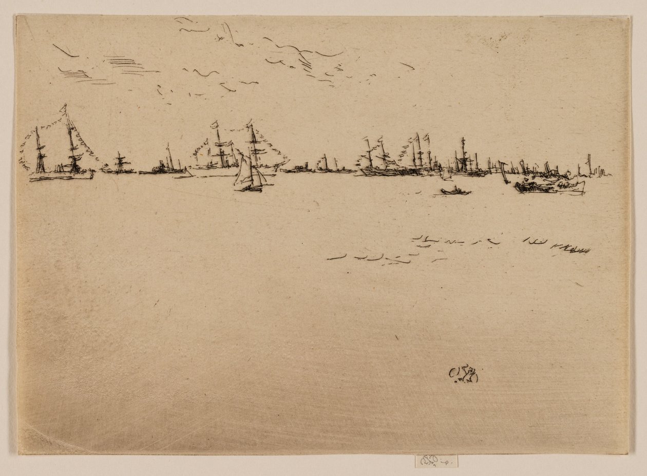 Navires de Troupes - James Abbott McNeill Whistler