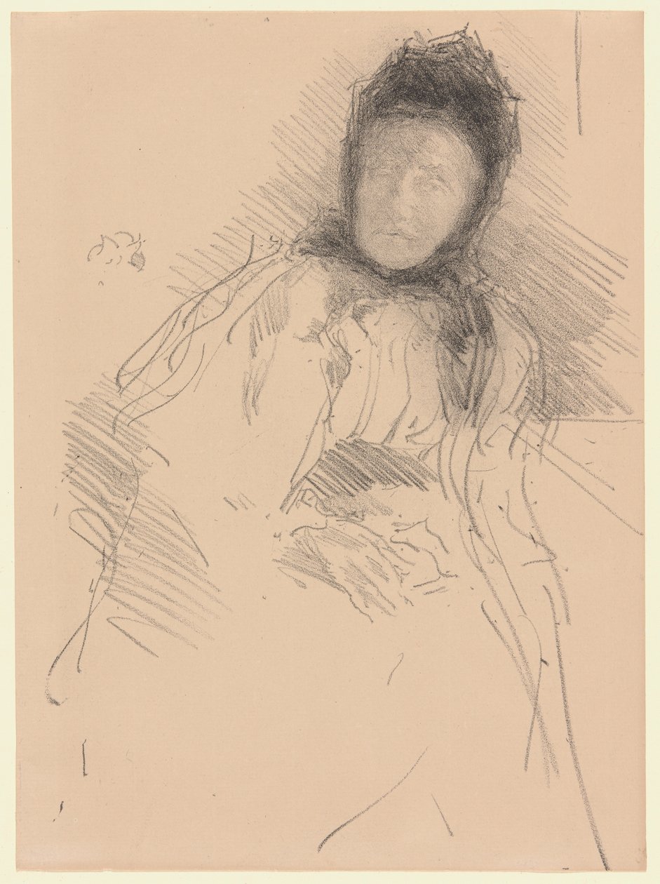 Esquisse inachevée de Lady Haden - James McNeill Whistler