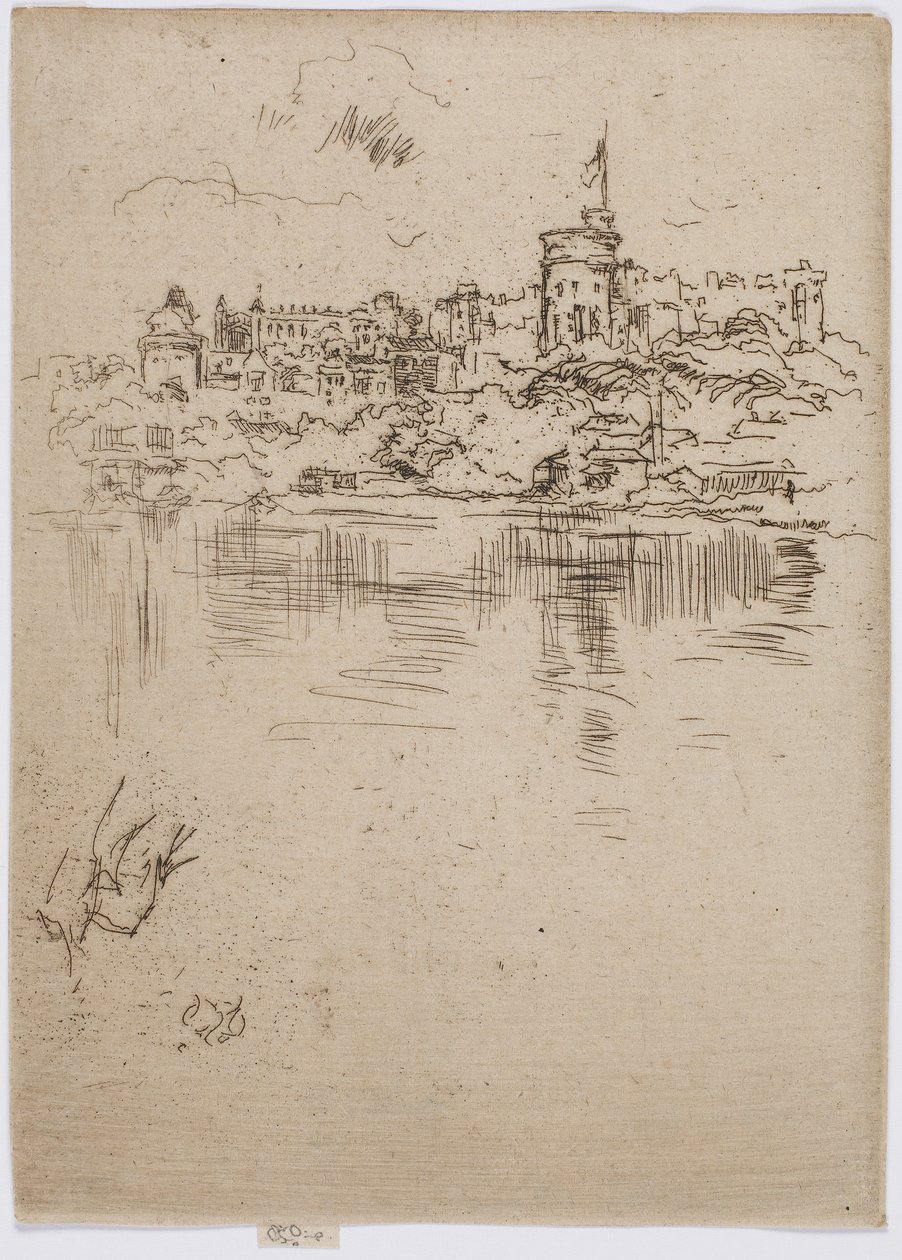 Château de Windsor - James Abbott McNeill Whistler
