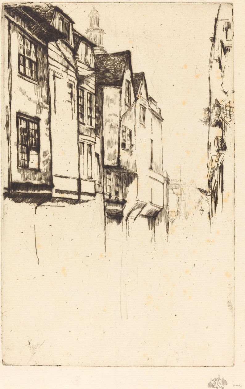 Rue Wych - James Abbott McNeill Whistler