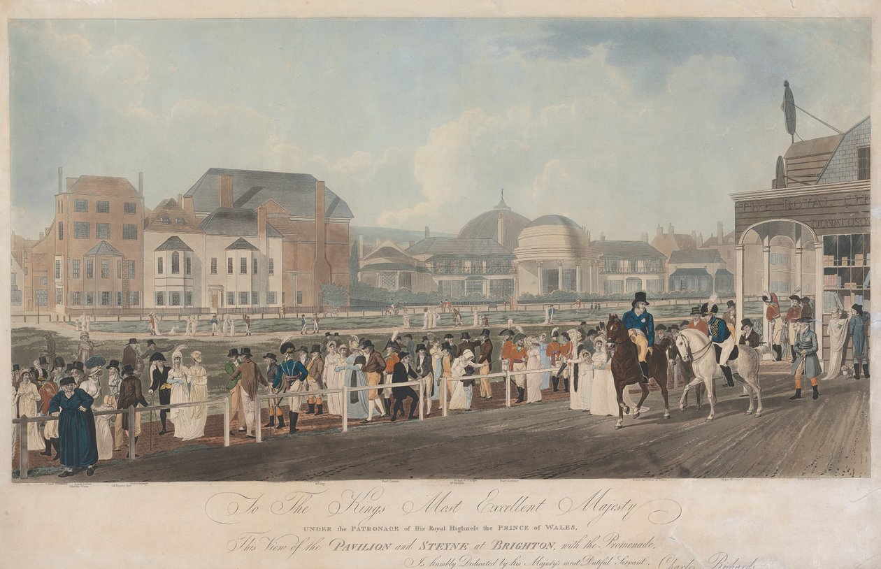 Le Pavillon et Steyne à Brighton - James Mitan