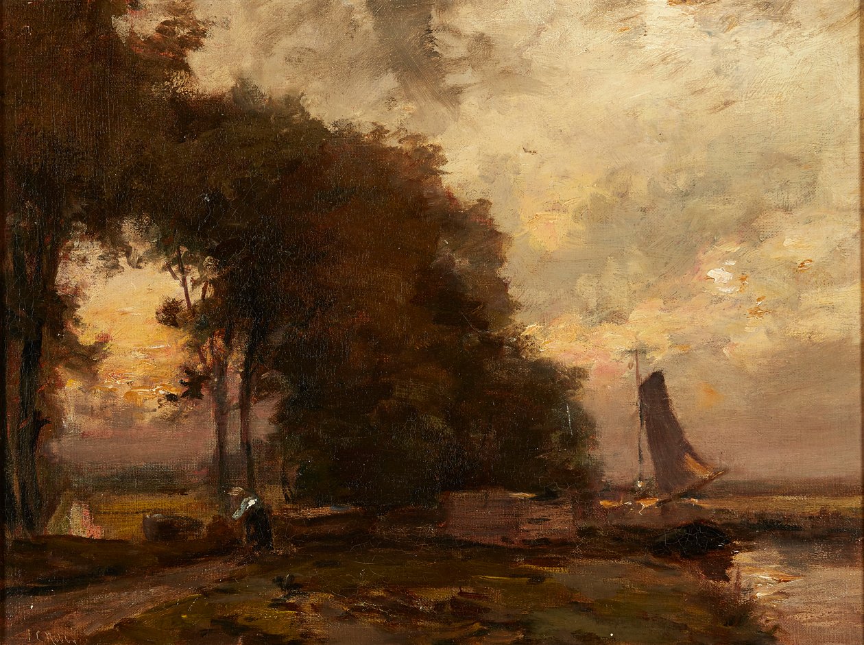 Un paysage hollandais - James Noble