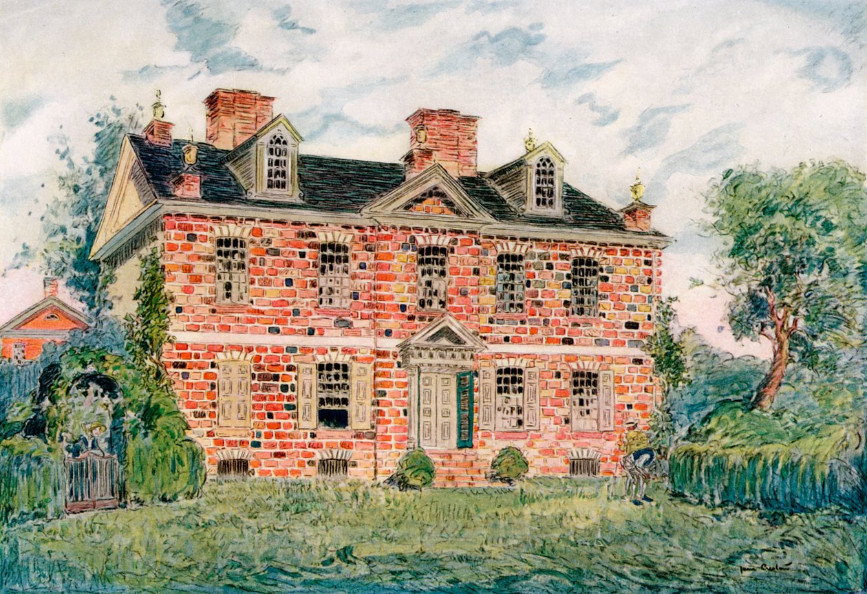 Cliveden, Germantown, Pennsylvanie, USA, 18e siècle, 1921 - James Preston