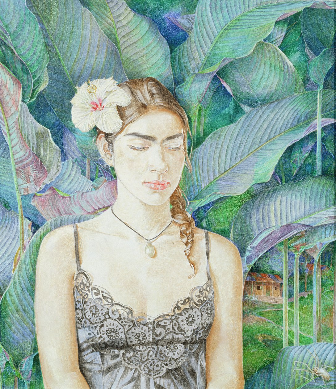 Portrait de la belle-sœur de Ranchero, 1988 - James Reeve