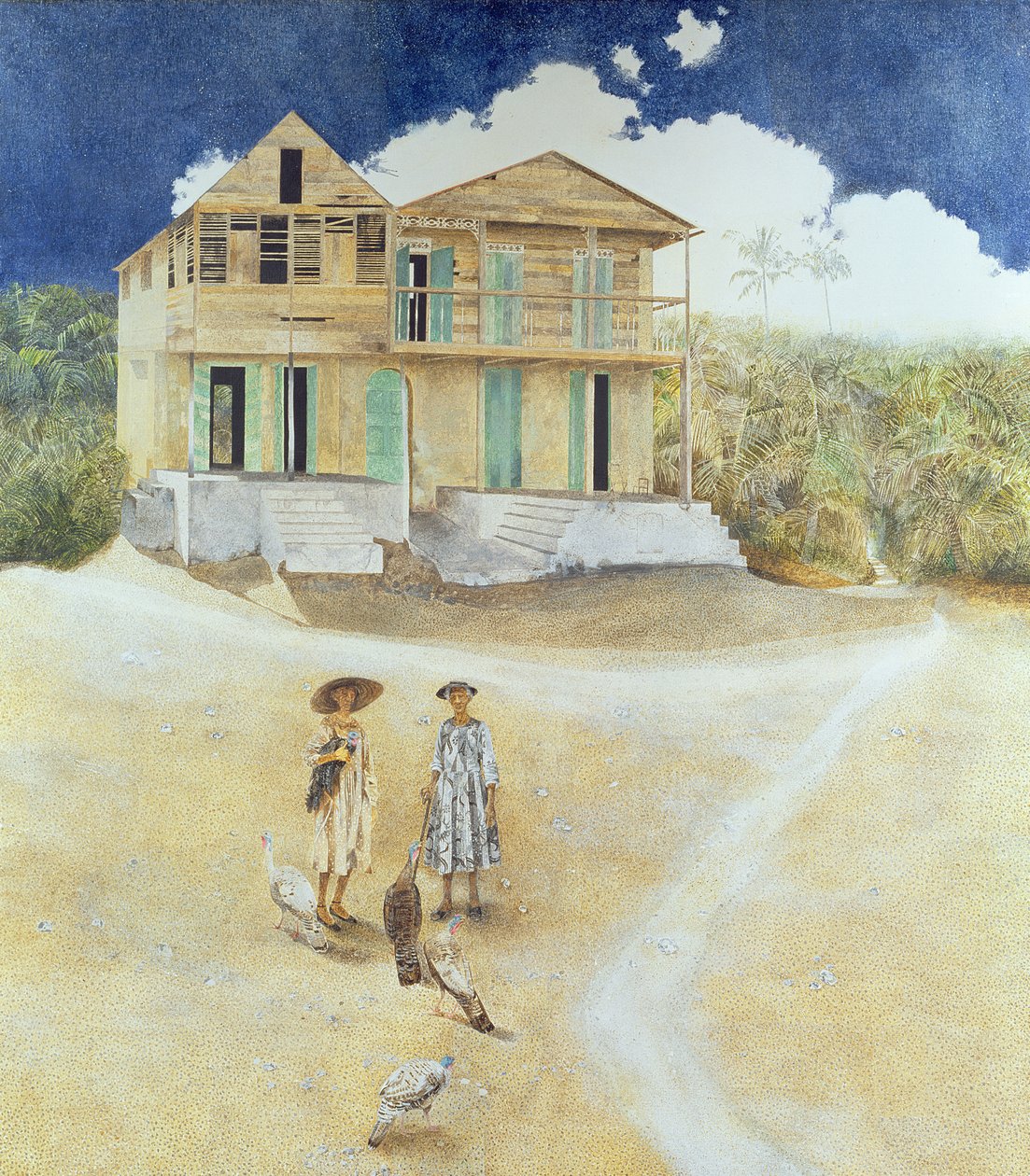 Deux vieilles sœurs, Jacmel, Haïti, 1974 - James Reeve