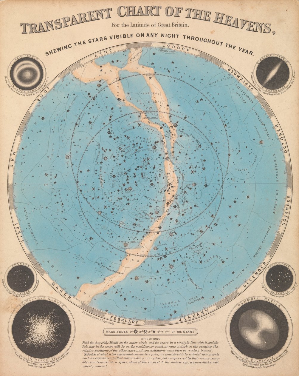 Carte des cieux - James Reynolds
