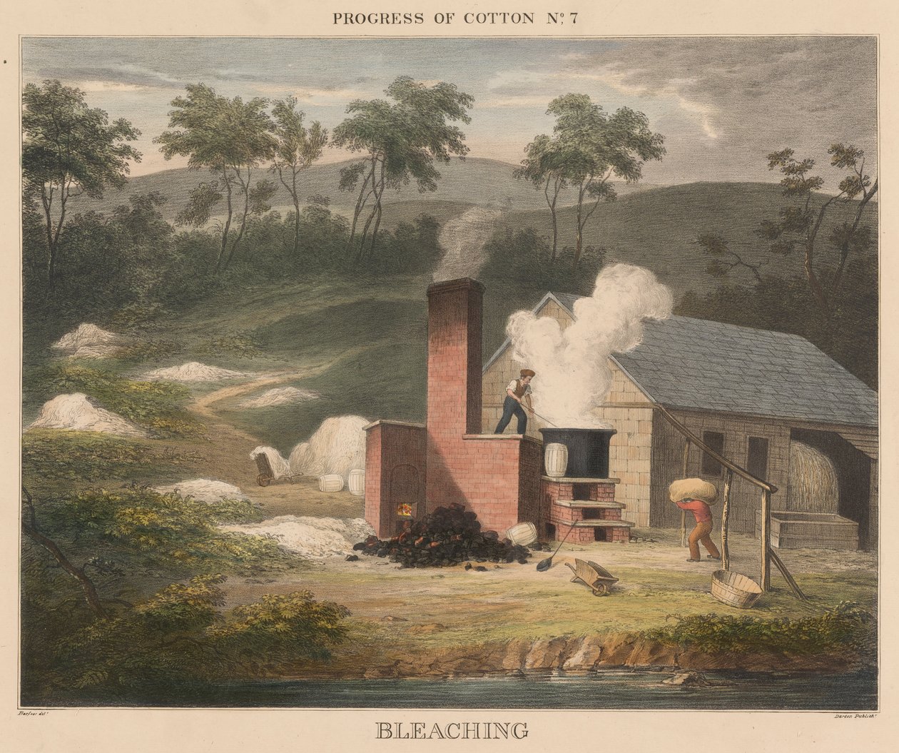 Progrès du coton, #7 : Blanchiment - James Richard Barfoot