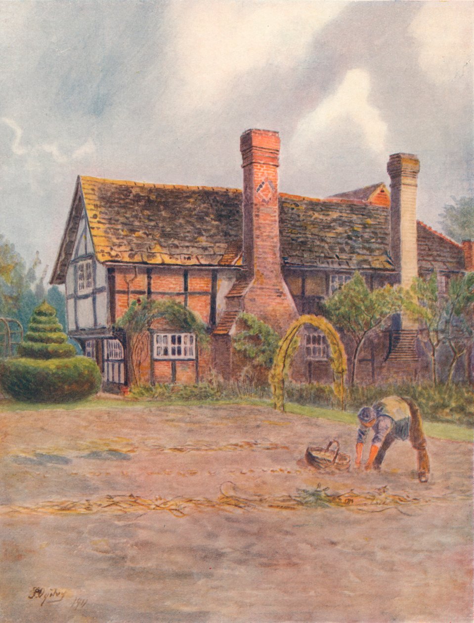 Plan de la maison Alfold - James S Ogilvy