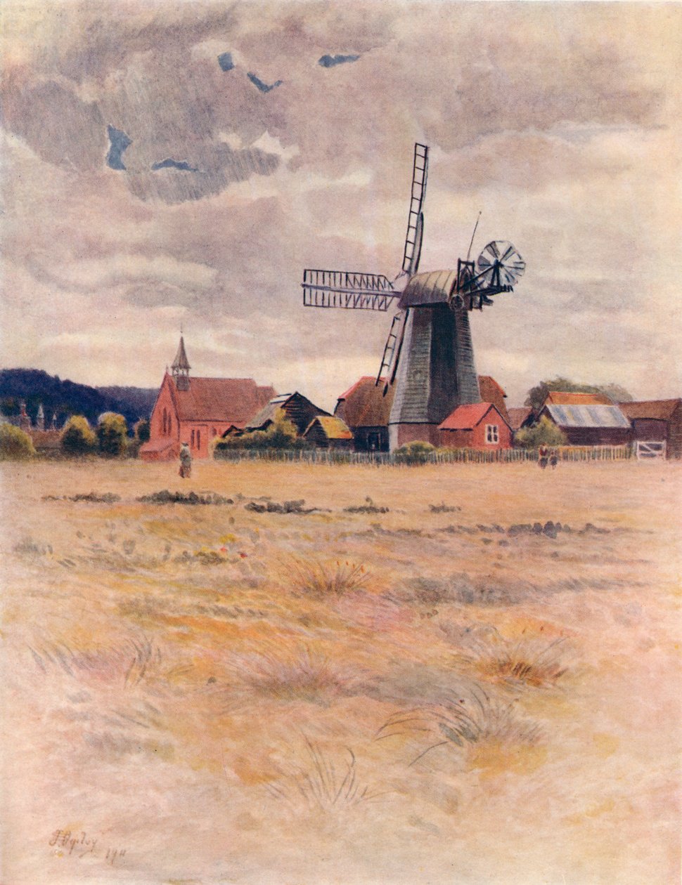 Cranleigh Windmill, 1911, 1914 - James S Ogilvy