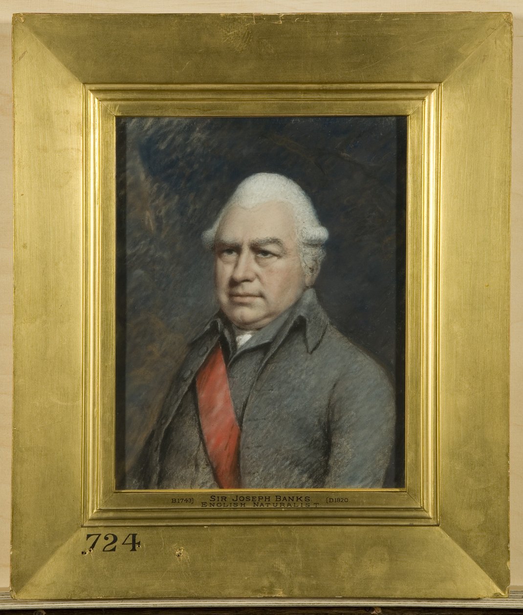 Sir Joseph Banks, Naturaliste Anglais - James Sharples