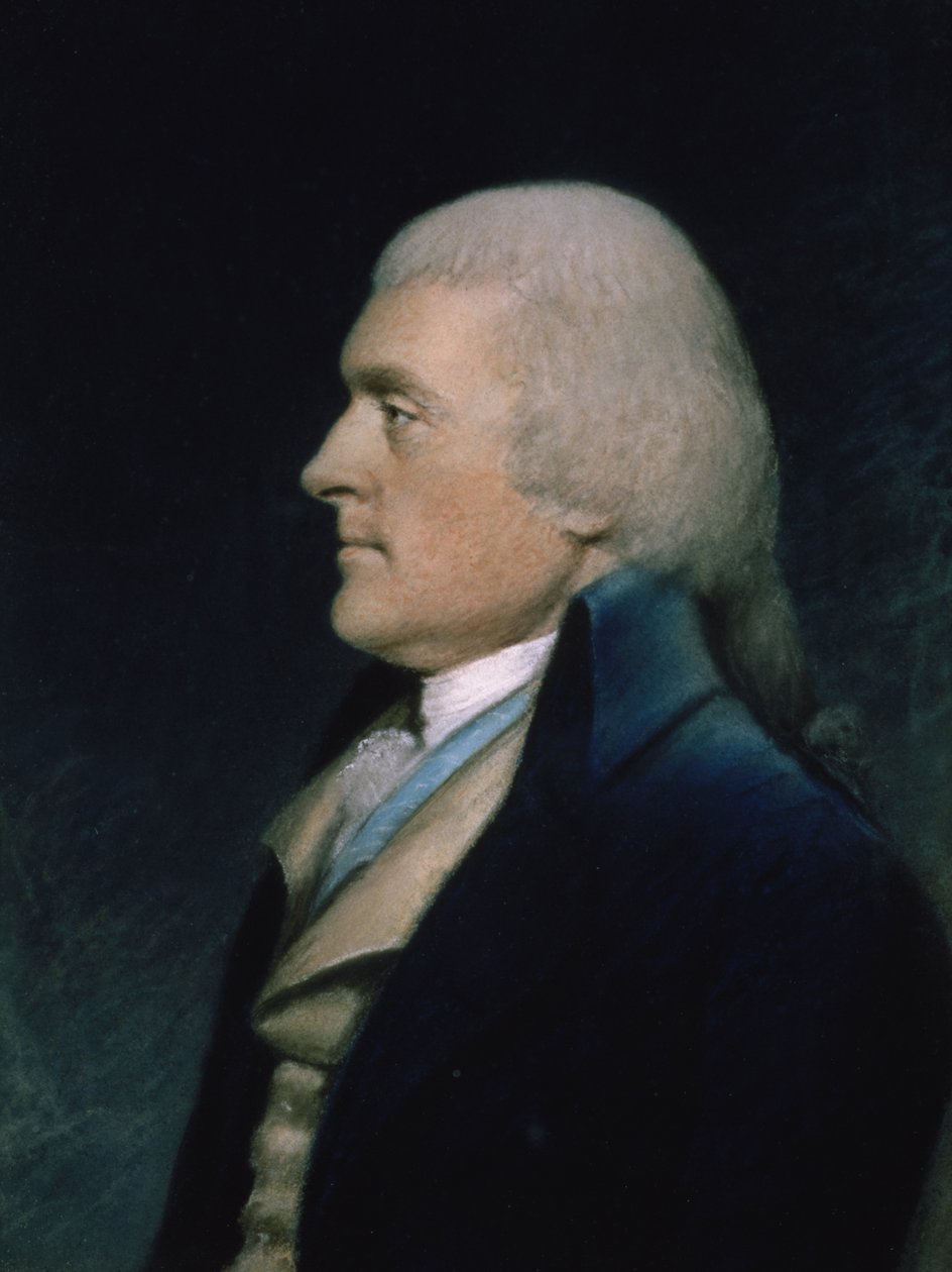 Thomas Jefferson (1743-1826) c.1797 - James Sharples