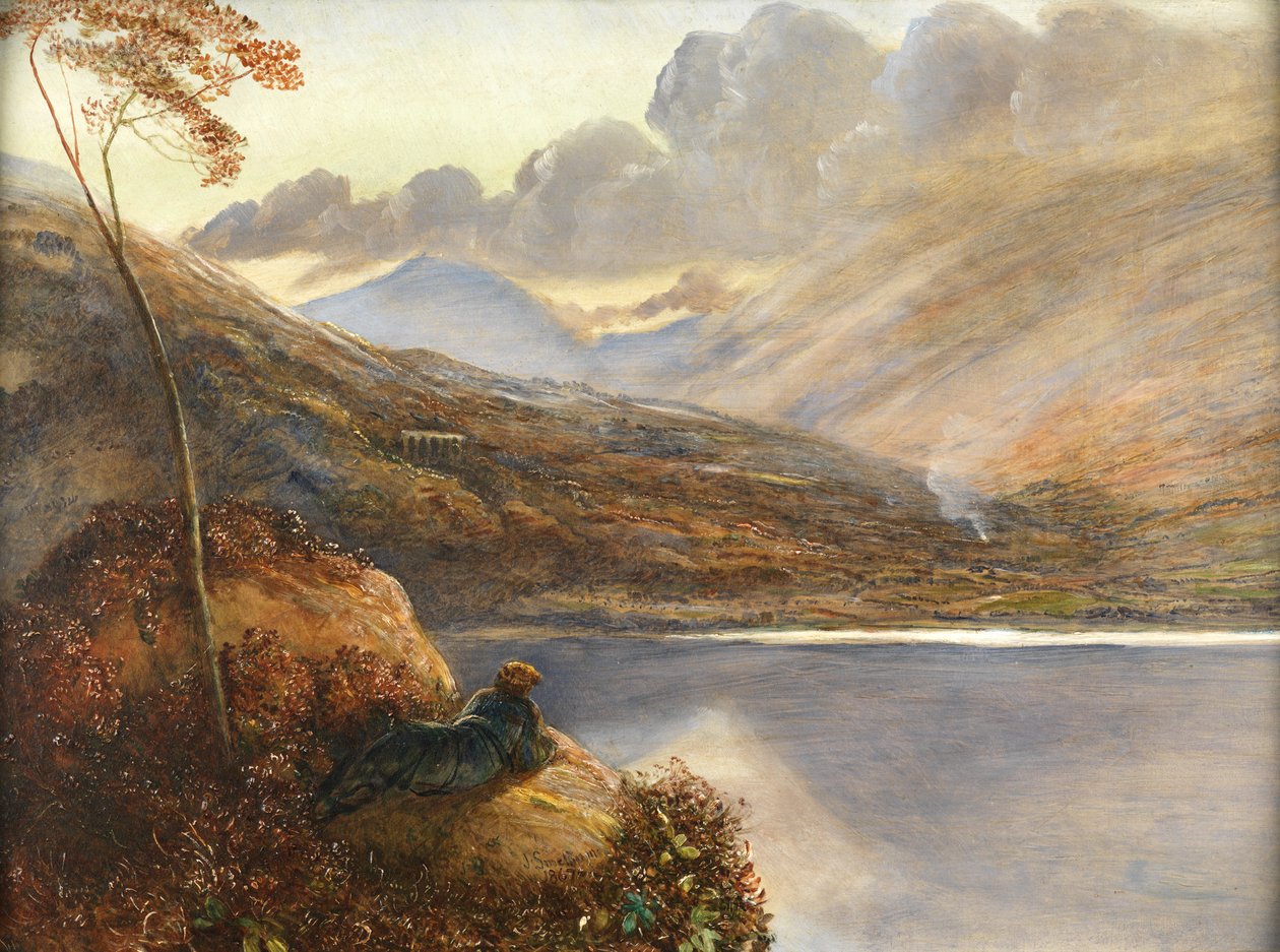 Lieu de repos des poètes, 1867 - James Smetham