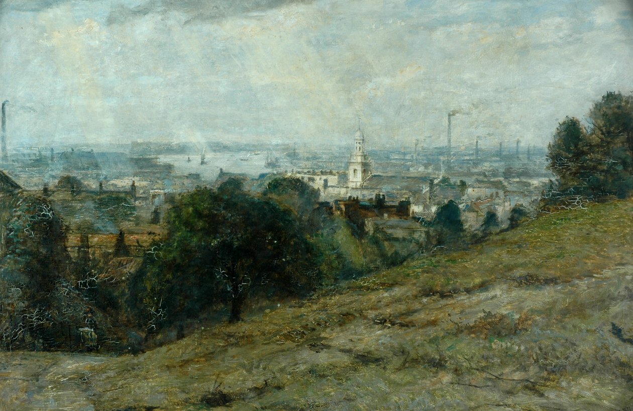 Vue depuis Greenwich Hill - James Stevens Hill