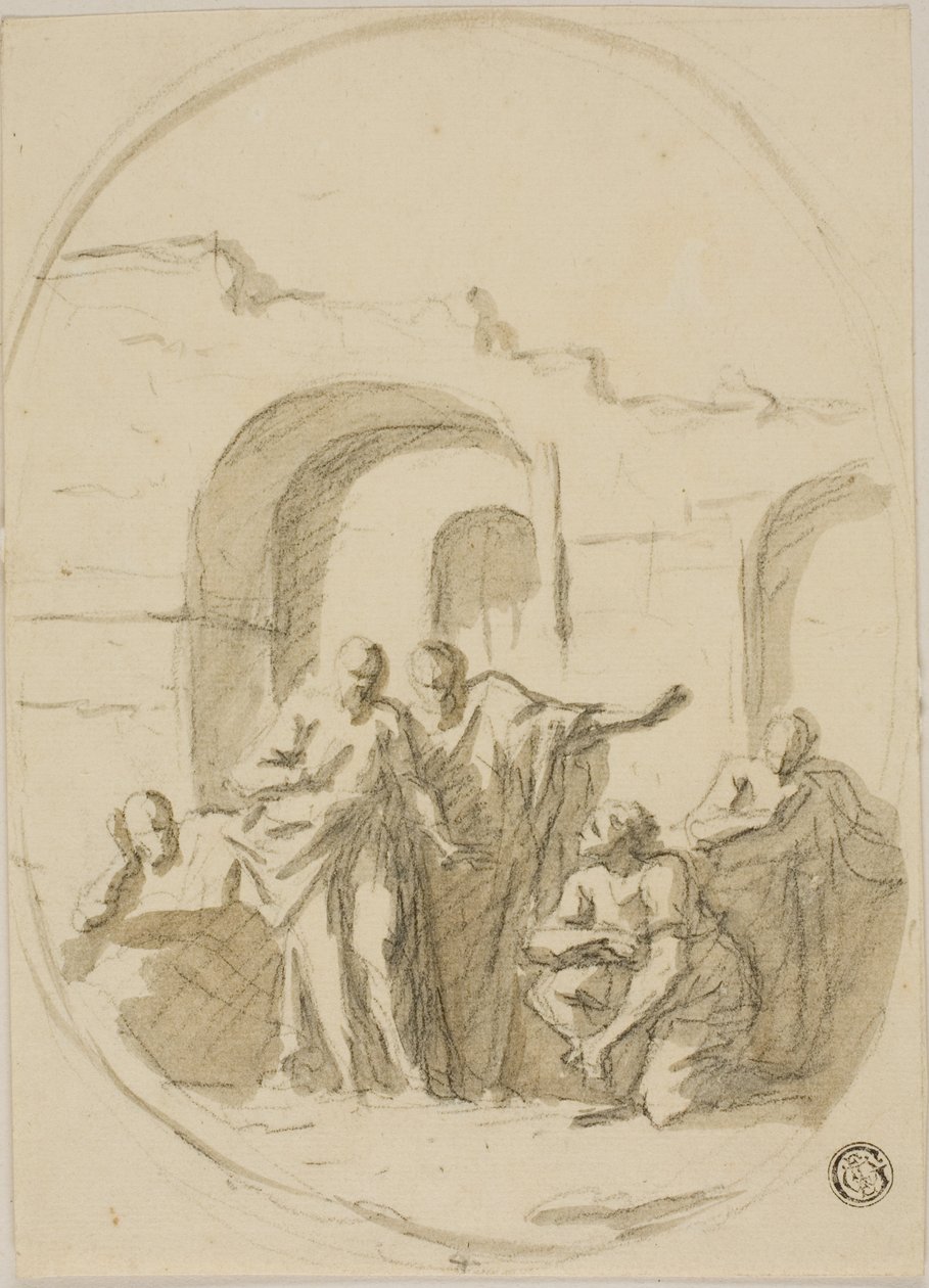 Saint Paul et Barnabas à Lystre - James Thornhill