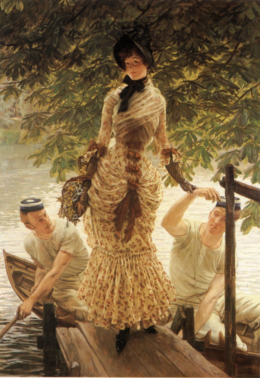 Sur la Tamise - James Tissot