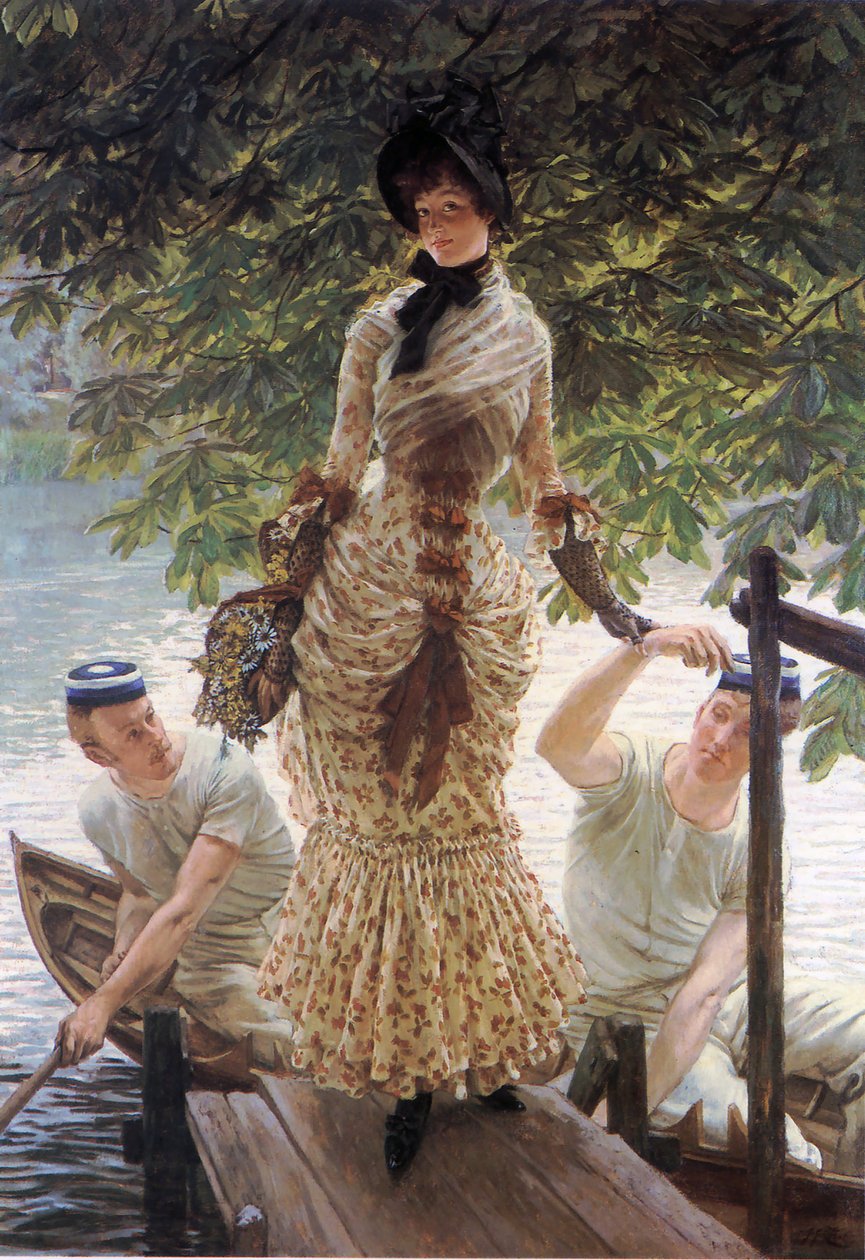 Sur la Tamise - James Tissot