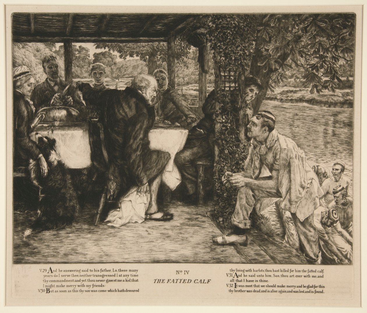 Le veau gras - James Tissot