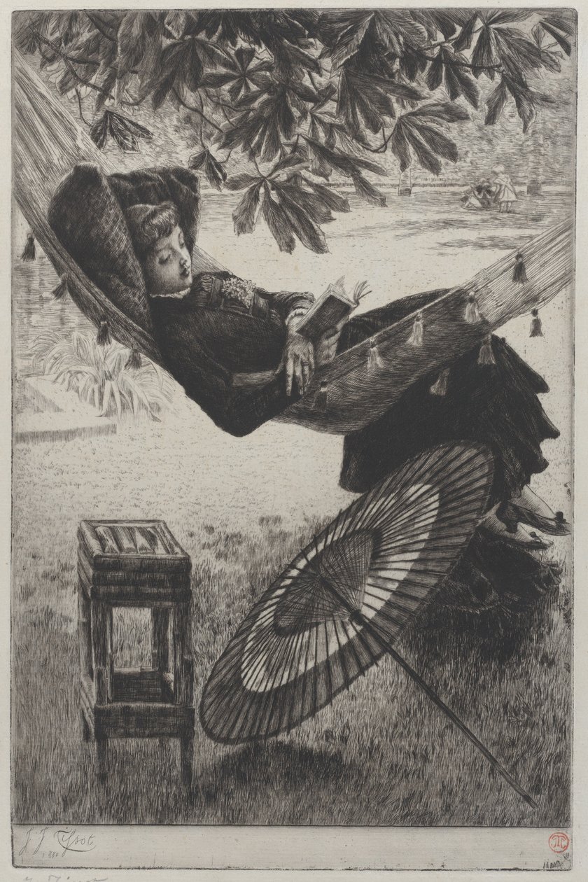 Le Hamac, 1880 - James Tissot