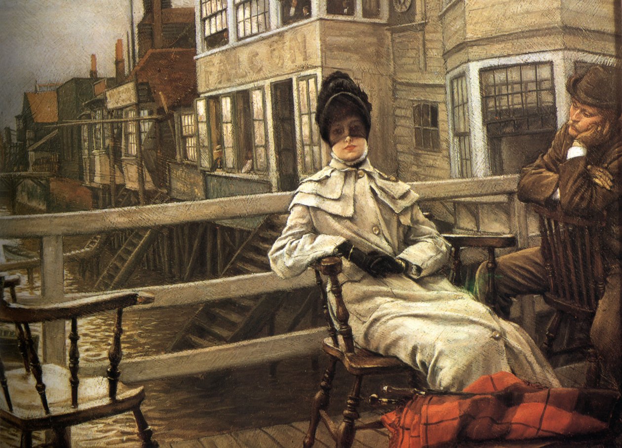 En attendant le ferry II - James Tissot