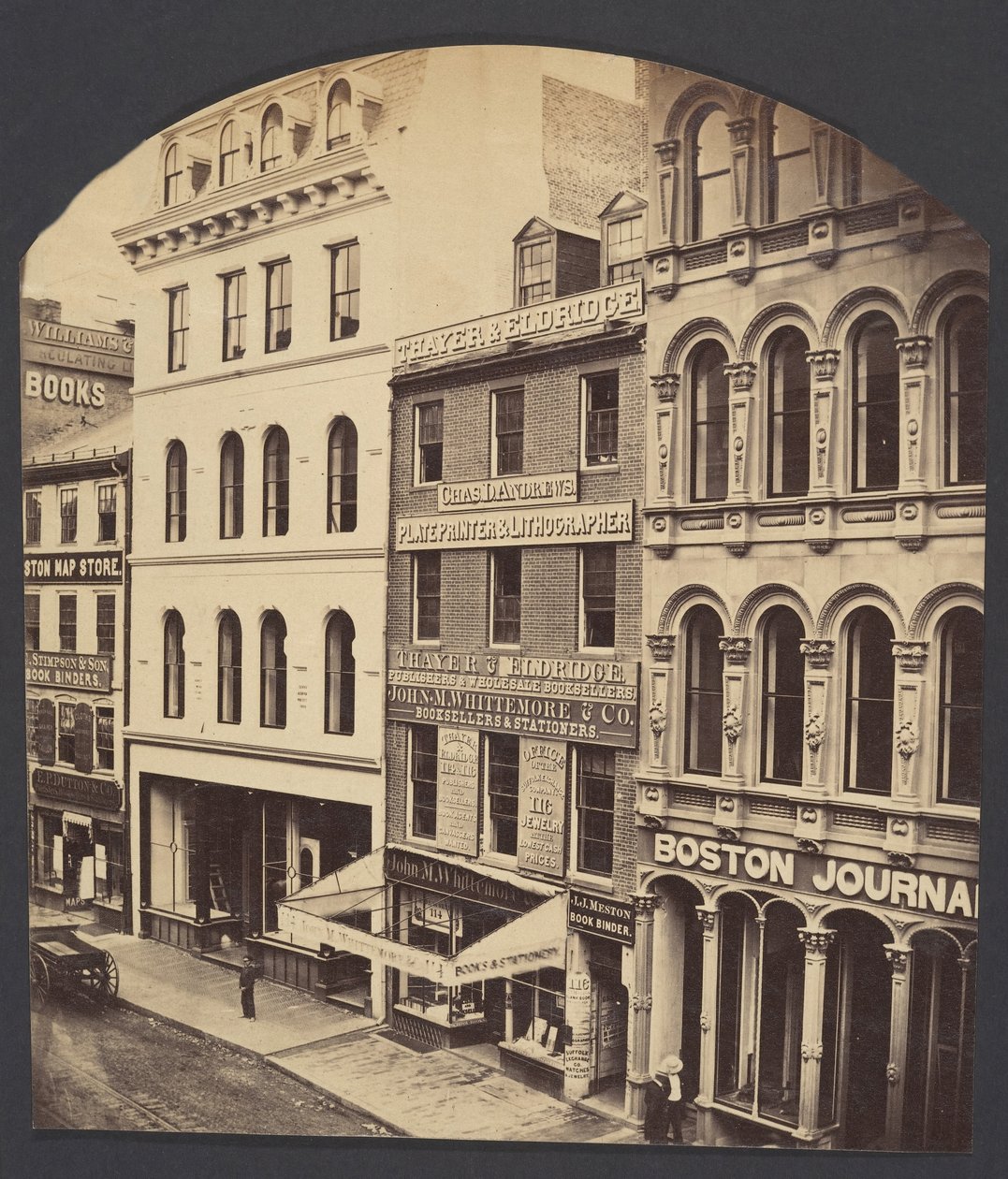 Rue Washington, Boston - James Wallace Black