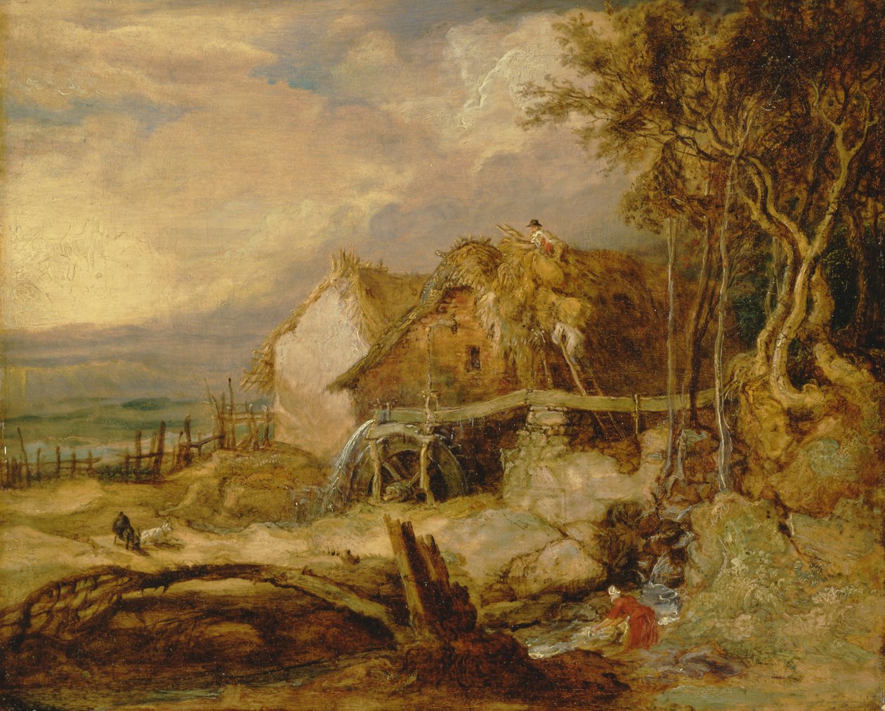 Un moulin à eau - James Ward