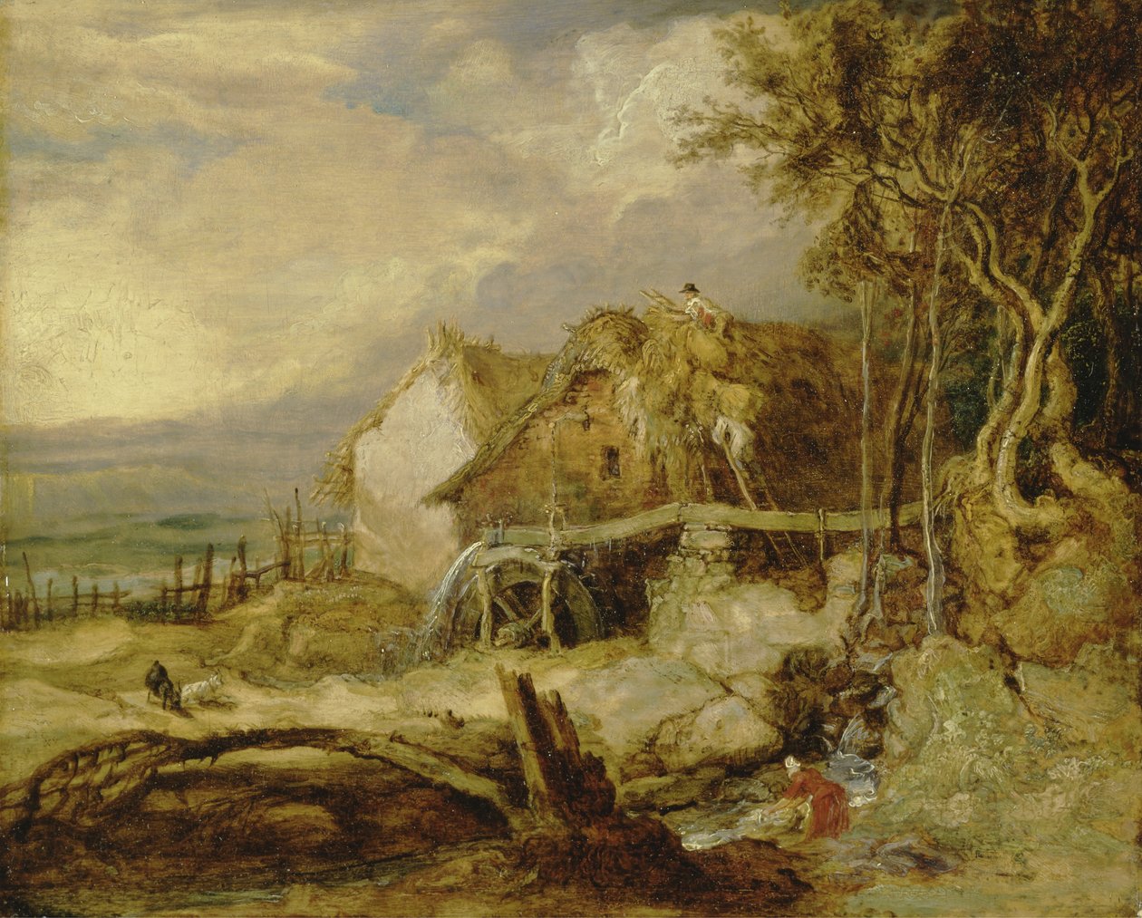 Un moulin à eau, vers 1802-07 - James Ward