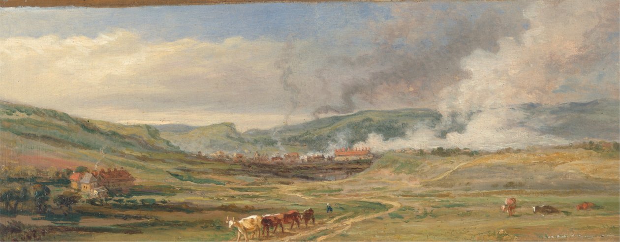 Paysage près de Swansea, Galles du Sud - James Ward