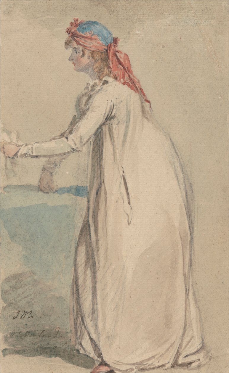 Portrait de Mme Morland - James Ward