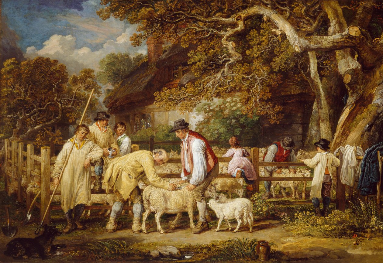 Salvage de moutons, 1828 - James Ward