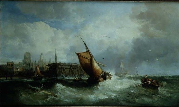 Navires au large d