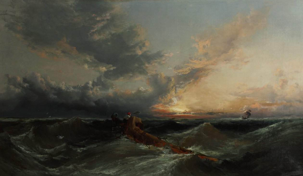 Le Signal, vers 1860 - James Webb