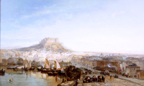 Vue de Carthagène, côte est de l