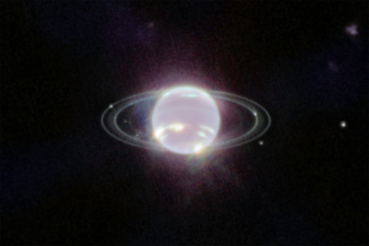 Neptune Gros Plan - James Webb Space Telescope (NASA)